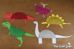 Crafternoons - Make a Dinosaur from Paper Plates!