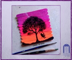 Teen Maker Monday: Popsicle Stick Art