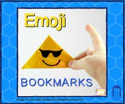 Teen Maker Monday: Emoji Bookmarks