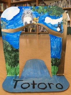 Teen Maker Monday: Bookend Painting