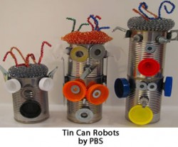 Crafternoons - Tin Can Robots!