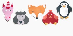 Crafternoons - Valentineâ€™s Day Heart Animals 