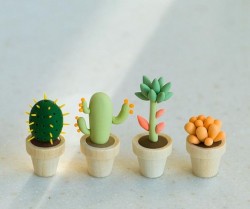 Crafternoons - Clay Cacti!