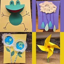 Crafternoons - Paper Frog