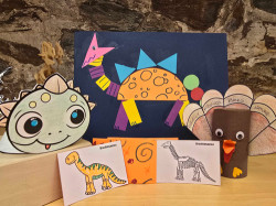 Crafternoons - Dinosaur/Skeleton Matching Game